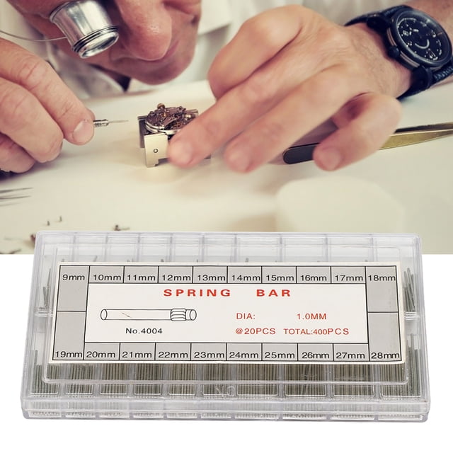 Barras De Resorte Para Correa De Reloj, Pasador De Enlace De Correa De Reloj De Metal De 1 Mm Para Relojeros