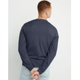 thumbnail image 2 of Hanes Originals Mens Ringspun Cotton Three Button Long Sleeve Henley Shirt, Sizes S-3XL, 2 of 5