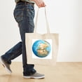 thumbnail image 4 of CafePress - Pangea Supercontinent, Artwork Tote Bag - Unisex Canvas Tote Bag, Beige, 1-Piece, 4 of 7