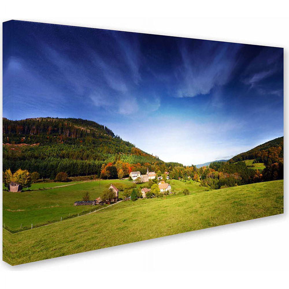 Trademark Fine Art "Nature Vosgienne" Canvas Art by Philippe Sainte-Laudy