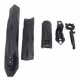 thumbnail image 4 of Cycling Rear , Tyre Fenders Set with LED Taillight Mudguards Front Mudguards 700c For Mountain Bike black, 4 of 8