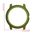 thumbnail image 5 of facefd Smartwatch Frame Cover Wristwatch Case Cover PC Shell Replacement for Haylou Solar LS05, Army Green, 5 of 5