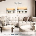 thumbnail image 4 of Elephant Stock Penguins On The Shore Wall Art - Horizontal Canvas Wall Art - Living Room Wall Decor - Animal Canvas - Beige And Orange Decor - 36" x 24", 4 of 8
