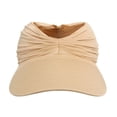 thumbnail image 1 of Sombrero pico plegable - Gorra de playa para deportes al aire libre para mujer - Nailon tejido ligero - Talla única, 1 of 5