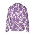thumbnail image 3 of Fotbe Daisies Flowers Men's Women's UPF 50+ Sun Protection Jacket Hooded Cooling Shirt with Pockets Hiking Outdoor Performance-Medium, 3 of 9