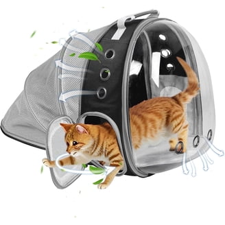 Pet Bag, Dog Transparent Carrier Cage EVA Portable Outdoor Travel Bag Cat  Dog Handbag Backpack (S, Black) - Walmart.com