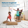 thumbnail image 4 of ECR4Kids SoftZone Tree Log Climber Playset, Indoor Toddler Foam Obstacle Course, 3-Piece, 4 of 6