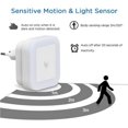 thumbnail image 2 of Rewera 6pcs Night Light 1W LED Lamp Automatic with Physical Motion Sensor for Children's Bedroom/Toilet/Entryway/Stairs/Corridor/Passage(White), 2 of 5