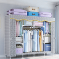 thumbnail image 1 of Closet Grande Ropero Armable Portátil Organizador Recamara Gris, 1 of 4