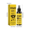 thumbnail image 3 of Taicans Grill Cleaner Heavy Duty Degreaser 100ml – Universal BBQ Cleaning Spray for Gas Charcoal Grills,Removes Grease & Food Residues from Grates Tools,Fast Acting, 3 of 9