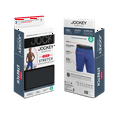 thumbnail image 5 of Jockey® Essentials Men's Microfiber Long Leg Boxer Brief Underwear, Pack of 3, 5 of 6