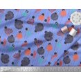 thumbnail image 2 of Soimoi Polyester Crepe Fabric Dot,Leaves & Floral Artistic Print Fabric by Yard 42 Inch Wide, 2 of 3