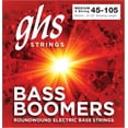 thumbnail image 1 of GHS Strings M3045 Boomers de bajo de 4 cuerdas, cuerdas para bajo eléctrico niqueladas, escala larga, mediana (.045-.105), 1 of 5
