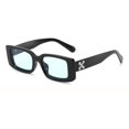 thumbnail image 1 of Nuevas Gafas De Sol X-print Para Hombres Y Mujeres Pequeñas Cuadradas Punk Personalidad Moda Vintage Ojos Marcos, 1 of 4