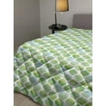 thumbnail image 2 of Floral Down Alternative Comforter, Vertically Arranged Dandelion Flowers Thin Sketch Lines Drawing Effect, Microfiber Quilt for All Season, 5 Sizes, Blush Dark Purpleblue, by Ambesonne, 2 of 3