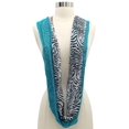 thumbnail image 2 of Two-Tone Zebra Infinity Scarf, 2 of 3