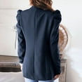 thumbnail image 4 of Vedolay Women's Coat Casual Blazer Jackets for Women 2023 Long Sleeve Cloth with Pockets,Blue M, 4 of 5