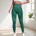 thumbnail image 2 of UngA Anti Cellulite Leggings High Waisted Leggings for Women Tummy Control Soft Yoga Pants Womens Gym Running Workout Womens Yoga Leggings Green,M, 2 of 5