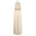 thumbnail image 3 of Yuzhih 2 Piece Maxi Skirt Set for Women Sleeveless Tie Backless Tops and Drawstring Waist Long Skirt Set Vacation Outfits, 3 of 3