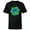 Black, variant on Disney Lilo & Stitch in Shamrock Happy St Patrick’s Day - Short Sleeve T-Shirt for Kids - Customized-White