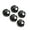M5X20, variant on 5Pcs Black Round Ball Bakelite Lever Knob M5/6/8/10/12 Machine Tool Replacement M5X20