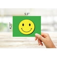 thumbnail image 3 of Small World Greetings Smiley Face Cards 12 Count- Blank Inside - 5.5" x 4.25" - Thinking of You, Encouragement, Thank You, Birthday and More for Students, Employees, Kids, Friends or Family, 3 of 10