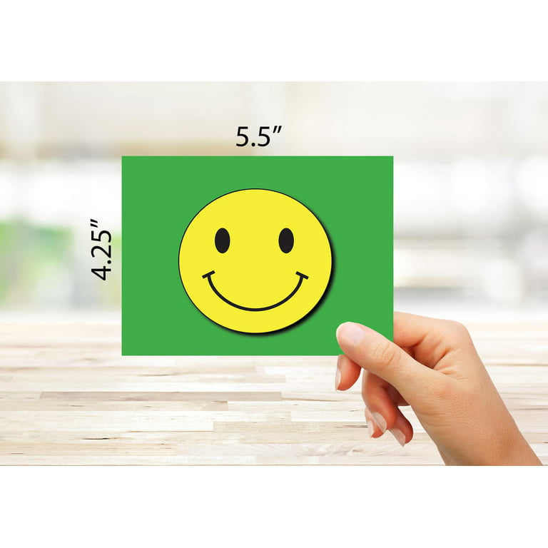 Happy Smile- Blank Card, Card Pack