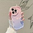 thumbnail image 3 of Funda para Samsung Galaxy A14 M54 5G A13 4G A21S A22 A23 A04S A04 A04E A02 A02S A03 Core Soft TPU onda gradiente amor corazón, 3 of 5