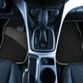 thumbnail image 1 of FH Group Color-Trimmed Liners Non-Slip Car Floor Mats with Rubber Heel Pad - Full Set, 1 of 6