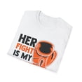 thumbnail image 4 of Humorous Her Fights Is My Fights CRPS Awareness Campaign Novelty Arm And Leg Pain Chronic Disease Battle Unisex Softstyle T-Shirt, 4 of 4