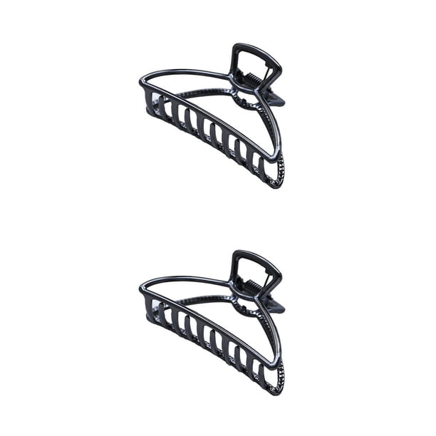 Minnieouse Garra Clips Pins Adornos Día de San Valentín Negro oscuro/Arco 2Conjunto