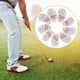 thumbnail image 3 of Paquete de 9 para la cabeza de hierro de golf numeradas 4-9PSA Protección para todas las marcas Juego Funda de cuero impermeable para la blanco Macarena Cubiertas de hierro de golf, 3 of 8