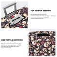 thumbnail image 3 of Kdxio Guitar Skull record Pattern Luggage Cover for Travel,Elastic and Durable,Fits 18-32 Inch,Anti-Scratch Suitcase Protector-No luggage included, 3 of 5