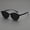 Black Frame Black and Gray Piece, variant on 2026 Black Japanese Retro Style Round Small Frame Sunglasses for Men and Women with Small Faces, Tortoiseshell Sunglasses for Driving, Green