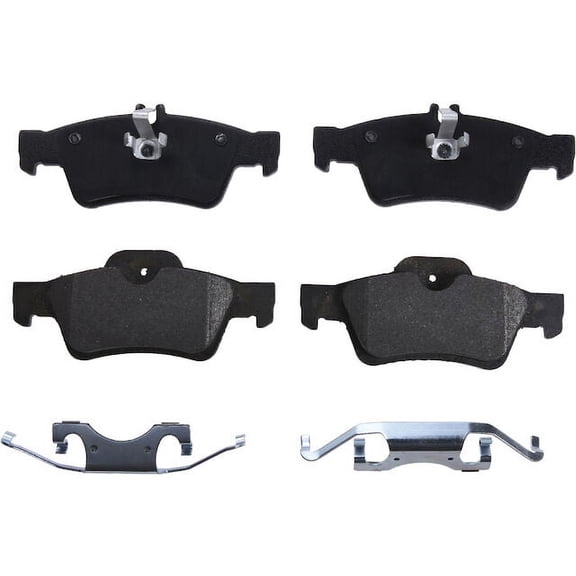 Rear Brake Pad Set - Compatible with 2007 - 2014 Mercedes-Benz E550 Sedan 2008 2009 2010 2011 2012 2013