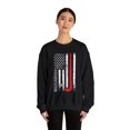 thumbnail image 2 of Flag Hockey Unisex Sweatshirt, Hockey Lover Unisex Sweater, 2 of 5
