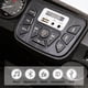 thumbnail image 4 of Camión eléctrico para niños 12V con control remoto parental, SUV con suspensión de resorte, luces LED, puerto AUX, reproductor MP3, 4 of 6