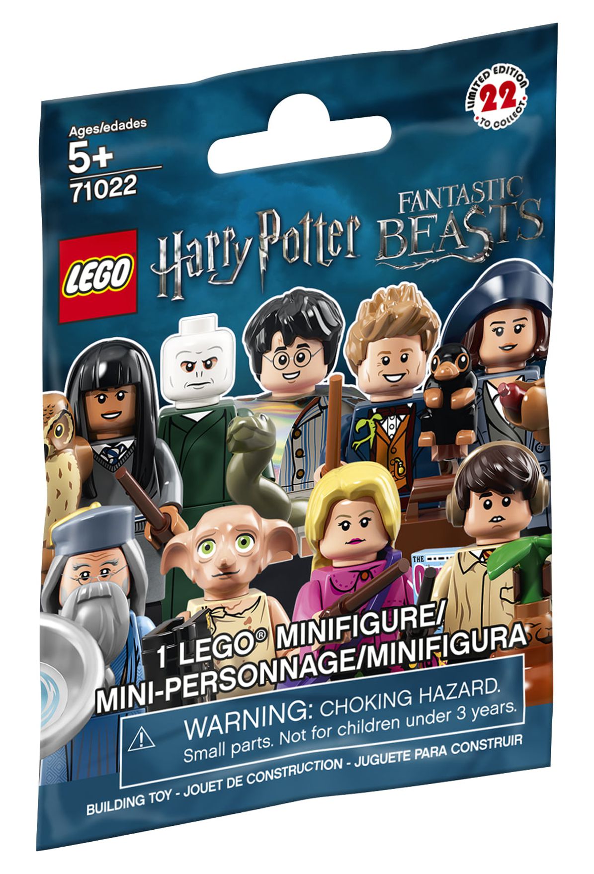 LEGO Minifigures Harry Potter and Fantastic Beasts 71022 Toy of the Year 2019, (1 Minifigure, 8 Pieces) - image 5 of 7