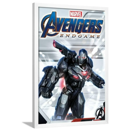 Avengers Endgame War Machine Framed Poster Wall Art