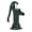 Green, variant on KFFKFF Cast Iron Hand Well Pump, Max. 25 ft Lift Antique Pitcher Pump, 1-1/4 in NPT Connection, Manual Water Pump for Outdoor Gardens, Ponds, Backyards, and Farms, Yellow