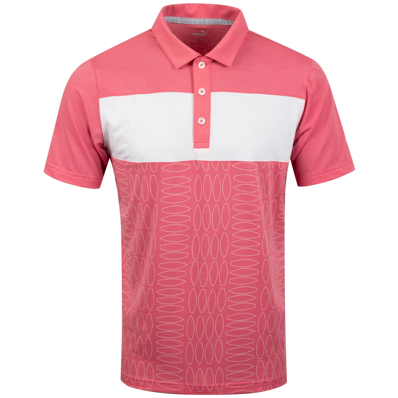 NEW Puma Turfs Up Rapture Rose Golf Polo/Shirt Men's Extra Extra Large ...