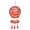 Style B, variant on HILABEE Fu Character Pendant Decoration 2024 Chinese New Year Decoration Classic Elements Fu Character Hanging Pendant for Home Walls Style A