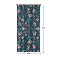 thumbnail image 5 of Pioneer Flower Floral Print Pattern Shower Curtain 36"x72" ,Bathroom Decorative Shower Curtains Set with 12 Hooks,Modern Waterproof Washable Shower Curtain, 5 of 6