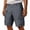 Gray, variant on Men's Waterproof Ripstop Cargo Shorts with Multiple Pockets and Durable Fabric Featuring Relaxed Straight Leg Cut for Summer Construction Sites Fishing Trips Hiking Khaki XXXL