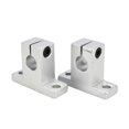 thumbnail image 1 of Support d'axe optique vertical pour rail linéaire SK10, 2 pièces, 1 of 4