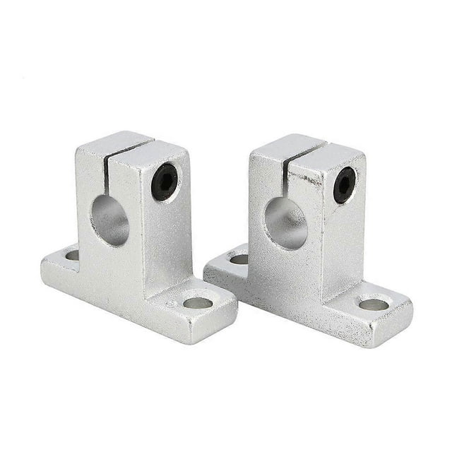 Support d'axe optique vertical pour rail linéaire SK10, 2 pièces