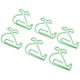 thumbnail image 1 of Clips de papel Jadeshay 100 unidades verdes con forma de ballena, 1 of 14