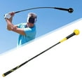 thumbnail image 2 of Golf Swing Trainer Aid Swing Training Stick for Beginners Outdoor Training Yellow, 2 of 8
