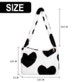 thumbnail image 2 of Bolso de hombro Bolsos baguette Bottega Jodie Bag dupes Bolso de felpa para las axilas, bolso de hombro mullido para mujer, bolso peludo Y2K para mujer, bolso de mano mullido para otoño e invierno, 2 of 7