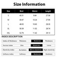 thumbnail image 3 of Linen Shirts for Women Casual V Neck Button Down Blouses Short Sleeve Office Work Tops Loose Vacation Tees Shirt Army Green S, 3 of 7